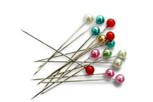 一種針頭有珍珠的針叫什么針.